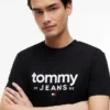 Tommy Jeans Logo Slim Fit T-Shirt