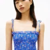 Tommy Jeans Maxikleid aus Chiffon mit Stufenrock