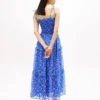 Tommy Jeans Maxikleid aus Chiffon mit Stufenrock