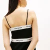 Tommy Jeans Minikleid aus Ponte mit Logo-Band