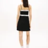 Tommy Jeans Minikleid aus Ponte mit Logo-Band