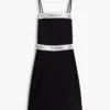 Tommy Jeans Minikleid aus Ponte mit Logo-Band