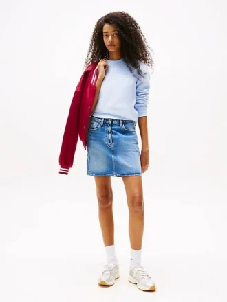 Tommy Jeans Minirock aus Jeans mit hoher Taille