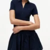 Tommy Jeans Mixed-Media-Polo-Minikleid Tommy Jeans Mixed-Media-Polo-Minikleid