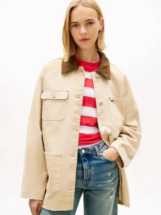 Tommy Jeans Oversized-Barn-Jacke