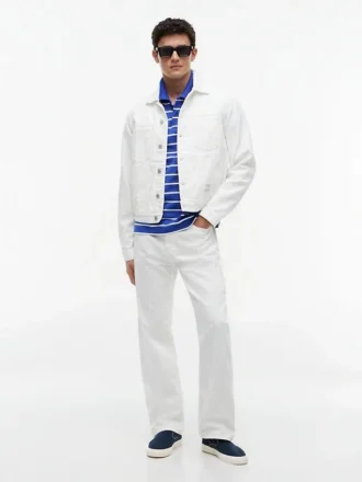 Tommy Jeans Regular Fit gestreiftes Polohemd