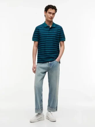 Tommy Jeans Regular Fit Streifen-Polo