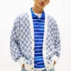 Tommy Jeans Relaxed Fit Check Cardigan