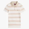Tommy Jeans Slim Fit Polo aus Rippstrick