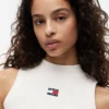 Tommy Jeans Slim Fit Tanktop mit Stehkragen Tommy Jeans Slim Fit Tanktop mit Stehkragen