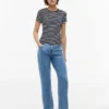 Tommy Jeans Slim Stretch Ribbed T-Shirt Tommy Jeans Slim Stretch Ribbed T-Shirt