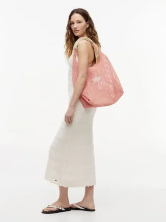 Tommy Jeans Slouchy Crochet Shoulder Bag