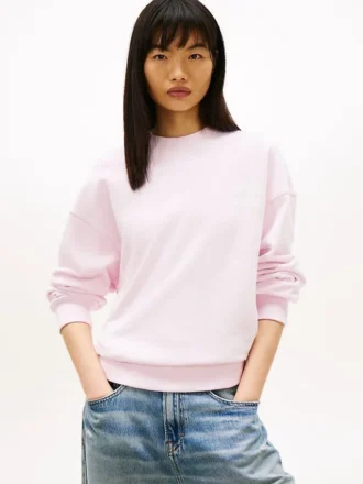 Tommy Jeans Sweatshirt mit Puff-Print