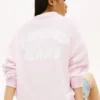 Tommy Jeans Sweatshirt mit Puff-Print Tommy Jeans Sweatshirt mit Puff-Print