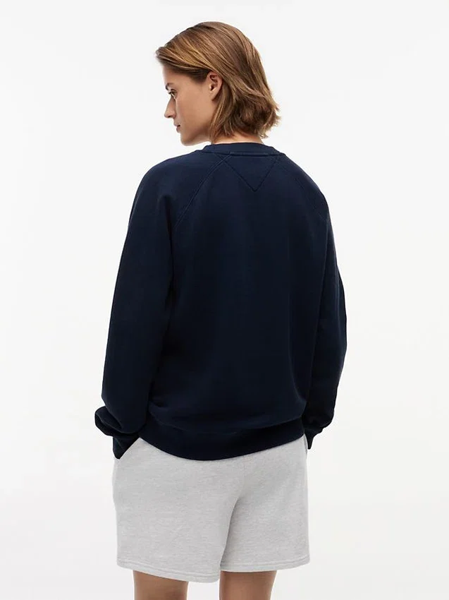Tommy Jeans Sweatshirt mit Sports Club-Logo Tommy Jeans Sweatshirt mit Sports Club-Logo