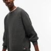 Tommy Jeans Sweatshirt mit Waffelmuster