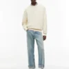 Tommy Jeans Sweatshirt mit Waffelstruktur