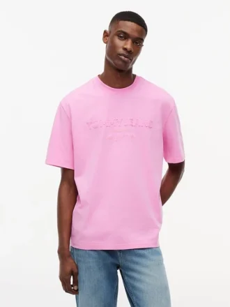 Tommy Jeans T-Shirt mit Distressed-Logo