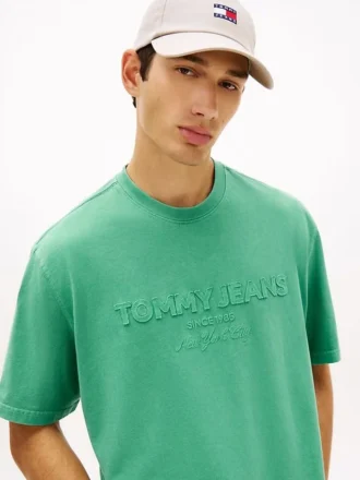 Tommy Jeans T-Shirt mit Distressed-Logo