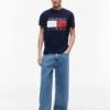 Tommy Jeans T-Shirt mit großem Flaggenlogo
