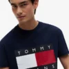 Tommy Jeans T-Shirt mit großem Flaggenlogo