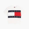 Tommy Jeans T-Shirt mit großem Flaggenlogo