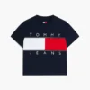 Tommy Jeans T-Shirt mit großem Flaggenlogo