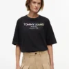 Tommy Jeans T-Shirt mit Kristall-Logo