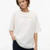 Tommy Jeans T-Shirt mit Kristall-Logo
