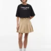 Tommy Jeans T-Shirt mit Kristall-Logo