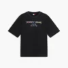 Tommy Jeans T-Shirt mit Kristall-Logo