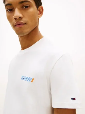 Tommy Jeans T-Shirt mit Logo auf der Rückseite