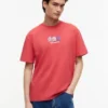 Tommy Jeans T-Shirt mit Multi-Crest-Logo Tommy Jeans T-Shirt mit Multi-Crest-Logo