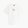 Tommy Jeans T-Shirt mit Multi-Crest-Logo Tommy Jeans T-Shirt mit Multi-Crest-Logo