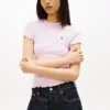 Tommy Jeans T-Shirt mit Rüschenbesatz