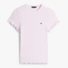 Tommy Jeans T-Shirt mit Rüschenbesatz