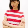 Tommy Jeans T-Shirt mit Streifen in Regular Fit Tommy Jeans T-Shirt mit Streifen in Regular Fit