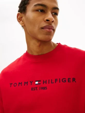 Tommy Logo Colorblock Sweatshirt