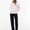 Tommy Logo Fleece-Hoodie