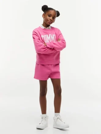 Tommy Logo Sweatshorts für Kinder
