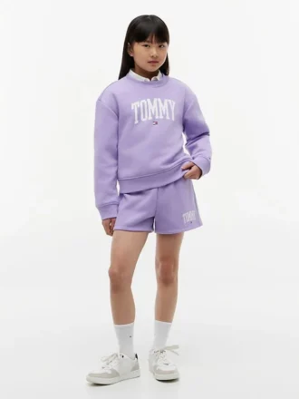Tommy Logo Sweatshorts für Kinder