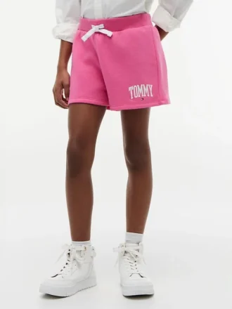 Tommy Logo Sweatshorts für Kinder