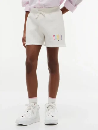 Tommy Logo Sweatshorts für Kinder