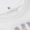 Tommy-Logo-T-Shirt mit Strasssteinen für Kinder Tommy-Logo-T-Shirt mit Strasssteinen für Kinder