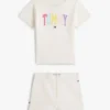 Tommy-Logo-T-Shirt- und Shorts-Set für Babys Tommy-Logo-T-Shirt- und Shorts-Set für Babys