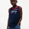 Tommy-Logo-Tanktop für Kinder
