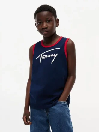 Tommy-Logo-Tanktop für Kinder