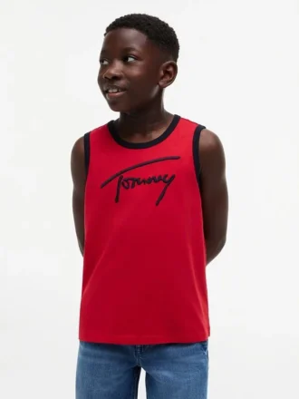Tommy-Logo-Tanktop für Kinder