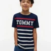Tommy Stripe T-Shirt für Kinder
