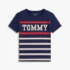 Tommy Stripe T-Shirt für Kinder